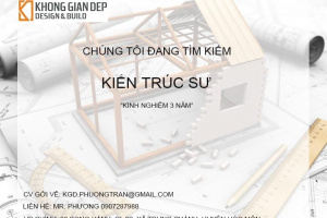 TUYỂN GẤP KIẾN TRÚC SƯ