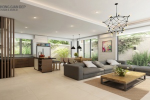 THIẾT KẾ NỘI THẤT NHÀ PHỐ QUẬN 12